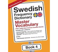 Mostusedwords Swedish Frequency Dictionary - Master Vocabulary (Tascabile)