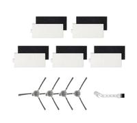 MoSundi 5pcs Filtri Con 4pcs Spazzola Laterale Per Lefant M1/M2 Pro Robot Aspirapolvere Spazzola di Pulizia di Ricambio Strumenti di Pulizia Parti