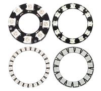 MoSundi 5V WS2812 LED RGB indirizzabile individuale per il microcontroller | WS2812 5V indirizzabile RGB LED per progetti elettronici fai da te dell'anello