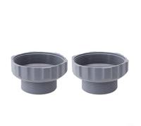 MoSundi Adattatore di ricambio per piscina per Skimmer Intex 11239, compatibile con montaggio a parete 28001E Kit di manutenzione Deluxe per skimmer (2 pezzi)