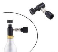 MoSundi Adattatore Quick Connect W21.8 per SodaStream Art per Terra Quick(A | Converte TR21-4 in CGA320, si adatta a serbatoi grandi, risparmia denaro su piccole cartucce, costruzione in plastica