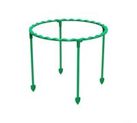 MoSundi Anello e asta di supporto per piante da giardino in altezza regolabile con design modulare ad incastro, per la cura delle piante rampicanti e la protezione degli steli (15 cm)