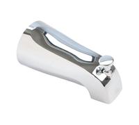 MoSundi Beccuccio per vasca da bagno in lega di zinco con deviatore, ingresso da 3/4 pollici, presa da 1/2 pollici, per riempimento vasca da bagno con uscita filettata superiore per doccia a mano