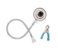 MoSundi Calibro angolo di coppia 1/2 azionamento regolabile a 360° con impugnatura morbida per tenditore bullone motore - asta da 410 mm, costruzione in lega