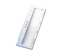 MoSundi Campione di confronto di rugosità per test di rugosità superficiale, acciaio per cuscinetti in cromo ad alto tenore di carbonio, 8x10x3cm, Ra0.8-6.3um per fresatura/tornitura/limatura