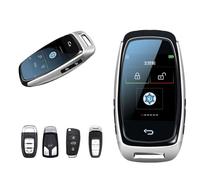 MoSundi Chiave digitale per auto con schermo touch screen LCD HD, ingresso senza chiave, funzione anti-smarrimento, telaio in lega di zinco, compatibile con i modelli di auto con pulsante di