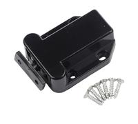 MoSundi Chiusura a pressione per mansarda per 3 kg, chiusura a pressione in plastica con fissaggi inclusi, nero o bianco