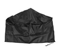 MoSundi Copertura protettiva per filtro a sabbia per pompa Intex Krystal trasparente, resistente tessuto 420D, scudo contro pioggia e detriti, facile da installare, nero, 55 x 50 x 62 cm