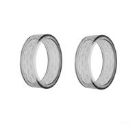 MoSundi Custodia in silicone trasparente per Oura Ring Gen 5 antiurto (S | Materiale TPU ad alta trasparenza, scudo antigraffio, preserva la lucentezza dell'anello, vestibilità precisa Gen 5