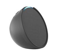 MoSundi Echo Pop Custodia Protettiva, Silicone Anti-caduta Custodia per Amazon Echo Pop Speaker Nero Nero