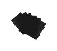 MoSundi Filtri a carbone attivo per forno a microonde a basso profilo KitchenAid KMLS311HBL, compatibili con W11282981, confezione da 4, nero, 25,4 x 19,5 cm, confezione da 6