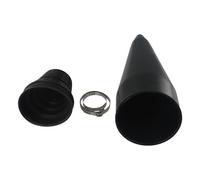 MoSundi Kit di avvio albero trasmissione elastico con cono di installazione per giunto esterno, gomma neoprene 95 x 120 mm, diametro foro superiore 20 mm, compatibile con auto e furgoni, nero