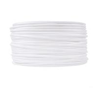 MoSundi Kit di riparazione per mobili fai da te in rattan sintetico, canna piatta in polietilene da 8 mm, per progetti di restauro di sedie e divani da esterno (bianco)