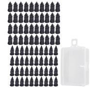 MoSundi Kit di riparazione per pneumatici, 80 pezzi, con vite in gomma, con scatola portaoggetti, per auto, moto, bicicletta, camion, pneumatici senza camera d'aria, colore nero