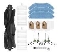 MoSundi M2 per Pro / M2S per Pro per aspirapolvere per set di pezzi di ricambio con spazzola principale, spazzole laterali, filtri, sacchetti per la polvere e panni mocio, 1 set per A