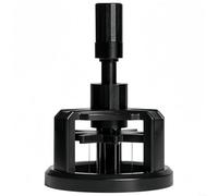 MoSundi Pressino per caffè espresso, strumento di distribuzione, 10 aghi, altezza regolabile, magnetico, 51 mm, 53 mm, 58 mm, lega di alluminio e acciaio inossidabile (58 mm)