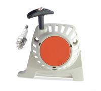 MoSundi Rewind Pull Starter 4180 190 4002 compatibile con stringa per decespugliatori, gruppo a strappo ad alta coppia Easy Start, bianco per parte di ricambio, confezione da 2