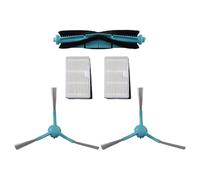 MoSundi Ricambio per filtro spazzola principale e laterale per Cecotec Conga 9590 9990 10090 AI Spin Ultra Power Home - 1 Set con 1 per spazzola principale, 2 spazzole laterali, 2 filtri