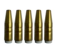 MoSundi Set di 5 ugelli per gas per saldatura, in ottone, da 3/8", compatibili con saldatori MIG Bernard serie Q/S, adatto per modelli 4295 4391 e adatto per punte di contatto da 200-600 A e diffusori