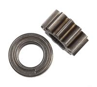 MoSundi Set pignone e boccole per 717-1554 941-0656A 741-0656A, 11 denti scanalati albero sterzo parti tosaerba