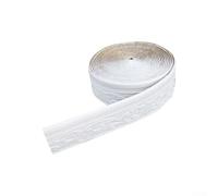 MoSundi Striscia flessibile da parete, 10 m, modanatura automatica, decorazione per la casa, guida Dado, protezione per gli angoli, facile da installare (bianco)