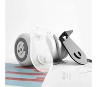 MoSundi Supporto da parete in acrilico per altoparlante Bose SoundLink Revolve, nero/trasparente, design salvaspazio con facile installazione