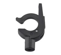 MoSundi Supporto per braccio nero Technics SL1200 SL1210 MK2 MK3 MK5 giradischi, per parte di ricambio in plastica per fissare il supporto del braccio