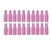 MoSundi Ugelli per torcia di saldatura, confezione da 20, punte di ricambio standard in terracotta rosa MIG/MAG, compatibili con MB14/MB15/AK14/AK15 per LUX/Merkle/GYS/Metabo/Telwin/EWM