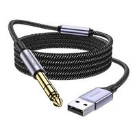 MOSWAG Cavo USB a 6.35 TRS da 4/1 2M