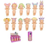 MOSYFEIBI Angel Animal Hippers Series Blind Box Set - Confezione da 12 personaggi accessori per telefono e decorazione interna auto, 3.9*2.9, Nano cerotto adesivo, Nessuna pietra preziosa