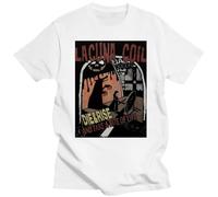 MOTdaNAQ Lacuna Coil Men Die Rise T-Shirt XX-Large Black White S