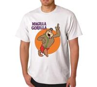 MOTdaNAQ MAGILLA Gorilla T-Shirt White L