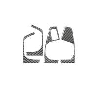 Motenna Adesivo for rivestimento del pannello portabicchieri della scatola portaoggetti porta, adatto for BMW G20 G28 Serie 3 2019-2021 Cornice per luce di lettura sopraelevata per auto