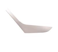 Motenna Pannello di rivestimento for bracciolo con maniglia trazione, adatto for Volkswagen/VW/Golf, 6 GTI MK6 2009-2014 Rivestimento per maniglia della portiera del veico(Silver Right)