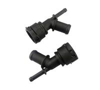 Motenna Qtà 4 tubi flessibili superiori for radiatore, adatti for VW, for Maggiolino, Golf Bora Jetta A3, for SEAT, Toledo Leon 1J0 122 291 B 1J0122291B raccordo a T per tubo flessibile motore