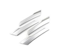 Motenna Rivestimento for maniglia bracciolo portiera, adatto for VW, for Tiguan, accessori for interni auto 2008 2016 Rivestimento per maniglia della portiera del veicolo(Silver)