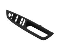 Motenna Rivestimento for maniglia interna portiera, adatto for BMW X5 X6 E70 E71 E72 2007-2014 LHD RHD Rivestimento per maniglia della portiera del veicolo(RHD Black)