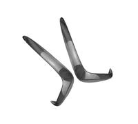 Motenna Spoiler laterale anteriore Compatible With auto, Compatible With A3, S3 Sline 8V Sport 2017-2020 Presa d'aria Copertura fendinebbia Splitter Canard Car Labbro aerodinamico anteriore