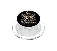 Moth Magia della foresta misteriosa al chiaro di luna Halloween PopSockets PopGrip per MagSafe