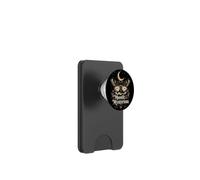 Moth Magia della foresta misteriosa al chiaro di luna Halloween PopSockets PopWallet per MagSafe