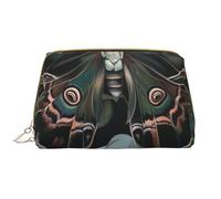 Moth That Looks Like a Pavone Stampato Makeup Bag per le Donne Portatile In Pelle Make up Bag Viaggio Cerniera Cosmetici Borse Organizzatore
