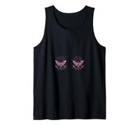 Moth Wings Swords Latin Nocturnal Mystical Bones Star Symbol Canotta