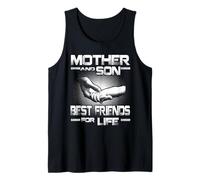 Mother And Son Best Friend for Life Funny Mothers Day Canotta
