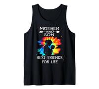 Mother And Son Best Friend for Life Tie Dye Mothers Day Canotta