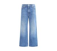 Mother Denim Blue Cotton Cropped Jeans - W29