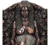 MOTHER EARTH BRONZE WALL PLAQUE PLACCA NEMESIS NOW