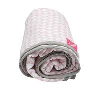 Mother hood - Coperta in mussola a doppio strato, 95 x 110 cm, 100% cotone, colore: Rosa Classics