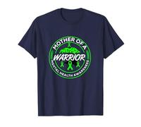 Mother of a Warrior Uplifting Message for Positive Vibes Maglietta