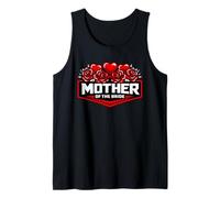 Mother of The Bride Biker Retro Chic Cuori Rose Canotta