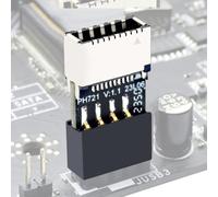 Motherboard USB | USB type C extension adapter | FlashDrive C header adapter | Type-C Socket Extension AdapterS, High-Speed Converter Male to Female, Computer Accessories